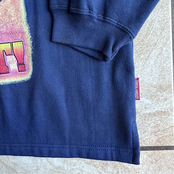 Vintage Warner Bros. Navy Blue Sylvester and Tweety crewneck sweatshirt - Picture 3 of 6